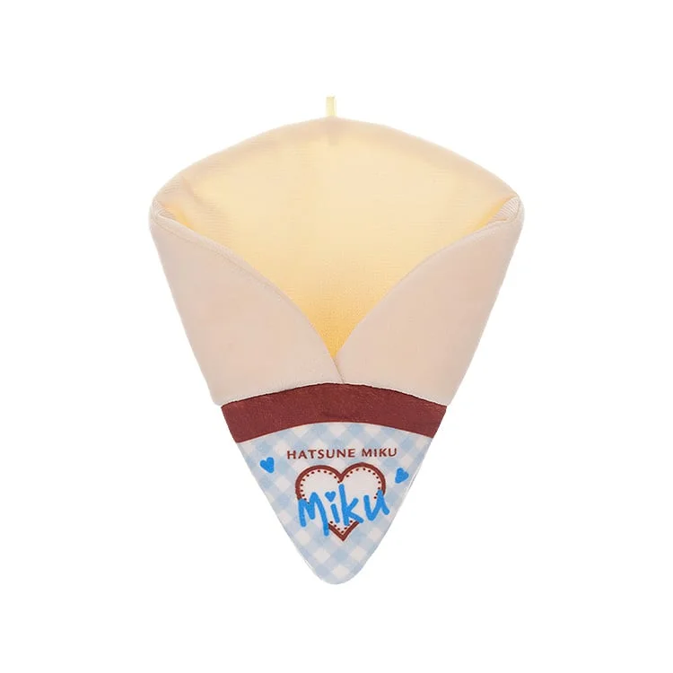 HATSUNE MIKU - Crêpe Mascot C - Keychain Pouch 15x17cm